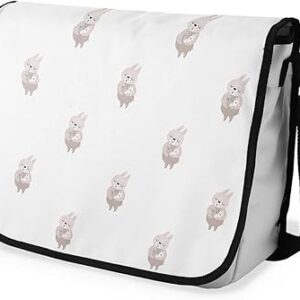 بوناميزون شنطة ماسنجر مدرسية مطبوعة رقميا للطلاب، شنطة كروس بودي وشنطة ساعي، شنطة كتف للمدرسة، العودة الى المدرسة، المقاس: 29 × 36 سم، ألوان متعددة