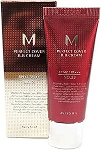 ميشا بيرفكت كوفر بي كريم 23بيج ناتشورال 50ml، متعدد الألوان
