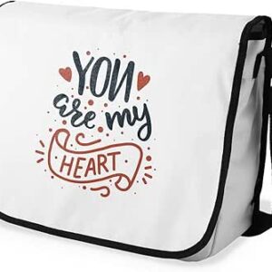 بوناميزون شنطة ماسنجر مدرسية مطبوعة رقميا للطلاب، شنطة كروس بودي وشنطة ساعي، شنطة كتف للمدرسة، العودة الى المدرسة، المقاس: 29 × 36 سم، ألوان متعددة