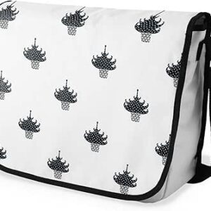 بوناميزون شنطة ماسنجر مدرسية مطبوعة رقميا للطلاب، شنطة كروس بودي وشنطة ساعي، شنطة كتف للمدرسة، العودة الى المدرسة، المقاس: 29 × 36 سم، ألوان متعددة