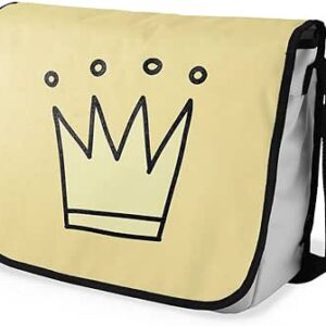 بوناميزون شنطة ماسنجر مدرسية مطبوعة رقميا للطلاب، شنطة كروس بودي وشنطة ساعي، شنطة كتف للمدرسة، العودة الى المدرسة، المقاس: 29 × 36 سم