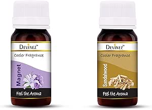 عطر التبريد المغناطيسي + خشب الصندل من ديفانيز، 60 مل لكل عبوة