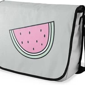 بوناميزون شنطة ماسنجر مدرسية مطبوعة رقميا للطلاب، شنطة كروس بودي وشنطة ساعي، شنطة كتف للمدرسة، العودة الى المدرسة، المقاس: 29 × 36 سم، ألوان متعددة