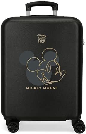 ديزني اسود/ابيض شنطة سفر أكريلونيتريل بوتادين ستايرين ABS