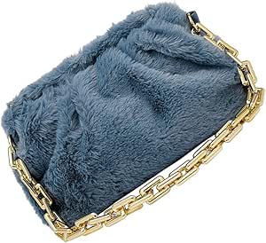 حقيبة تخزين قطرية محمولة بتصميم سلسلة ابداعية من قطعة واحدة (ازرق)