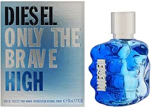 عطر بخاخ او دي تواليت أونلي ذا بريف هاي للرجال، 1.7 اونصة / 50 مل، متعدد الاستخدامات من ديزل