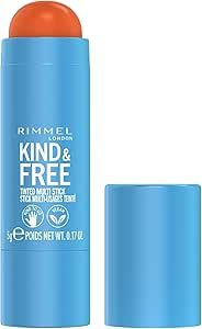 ريميل قلم متعدد الاستخدامات من لندن كايند اند فري، 004 تانجرين دريم، للخدود والشفاه، لون مرطب، تركيبة نباتية، تركيبة نظيفة، 0.18 اونصة