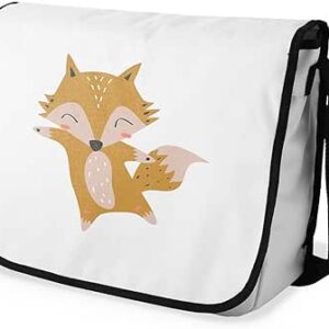 بوناميزون شنطة ماسنجر مدرسية مطبوعة رقميا للطلاب، شنطة كروس بودي وشنطة ساعي، شنطة كتف للمدرسة، العودة الى المدرسة، المقاس: 29 × 36 سم