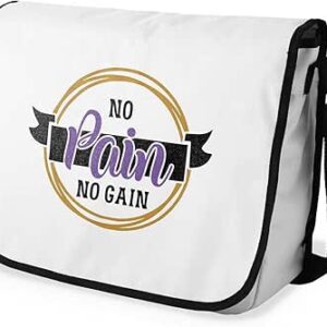 بوناميزون شنطة ماسنجر مدرسية مطبوعة رقميا للطلاب، شنطة كروس بودي وشنطة ساعي، شنطة كتف للمدرسة، العودة الى المدرسة، المقاس: 29 × 36 سم، ألوان متعددة