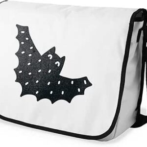 بوناميزون شنطة ماسنجر مدرسية مطبوعة رقميا للطلاب، شنطة كروس بودي وشنطة ساعي، شنطة كتف للمدرسة، العودة الى المدرسة، المقاس: 29 × 36 سم، ألوان متعددة