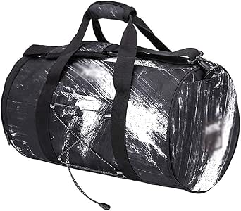 حقيبة سفر خفيفة الوزن أزياء اسطوانة على شكل حقيبة صالة الألعاب الرياضية حقيبة سفر رياضية حقيبة يد (اللون: أ)، من ميو