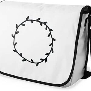 بوناميزون شنطة ماسنجر مدرسية مطبوعة رقميا للطلاب، شنطة كروس بودي وشنطة ساعي، شنطة كتف للمدرسة، العودة الى المدرسة، المقاس: 29 × 36 سم، ألوان متعددة