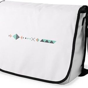 بوناميزون شنطة ماسنجر مدرسية مطبوعة رقميا للطلاب، شنطة كروس بودي وشنطة ساعي، شنطة كتف للمدرسة، العودة الى المدرسة، المقاس: 29 × 36 سم