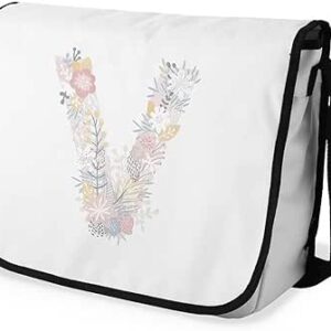 بوناميزون شنطة ماسنجر مدرسية مطبوعة رقميا للطلاب، شنطة كروس بودي وشنطة ساعي، شنطة كتف للمدرسة، العودة الى المدرسة، المقاس: 29 × 36 سم، ألوان متعددة