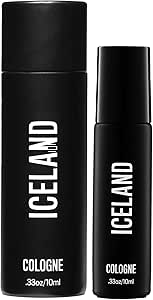 عطر ايسلندا للرجال والنساء بتصميم بكرة دوارة، عطر خشبي أنيق وحلو برائحة خشب الهينوكي وزهر البرتقال والجلد والبرغموت والأرز والفانيليا، حجم مناسب للسفر 10 مل