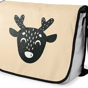 بوناميزون شنطة ماسنجر مدرسية مطبوعة رقميا للطلاب، شنطة كروس بودي وشنطة ساعي، شنطة كتف للمدرسة، العودة الى المدرسة، المقاس: 29 × 36 سم