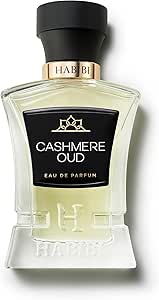 عطر عود كشمير من اتش حبيبي - للجنسين مع العود الغريب والتين والفلفل الوردي والزعفران - عربي فاخر للنساء والرجال.، 2.5 أونصة سائلة
