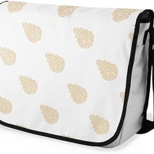 بوناميزون شنطة ماسنجر مدرسية مطبوعة رقميا للطلاب، شنطة كروس بودي وشنطة ساعي، شنطة كتف للمدرسة، العودة الى المدرسة، المقاس: 29 × 36 سم، ألوان متعددة