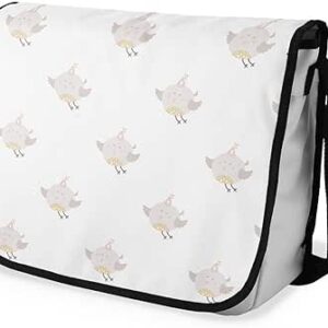 بوناميزون شنطة ماسنجر مدرسية مطبوعة رقميا للطلاب، شنطة كروس بودي وشنطة ساعي، شنطة كتف للمدرسة، العودة الى المدرسة، المقاس: 29 × 36 سم