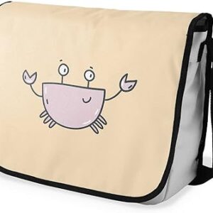 بوناميزون شنطة ماسنجر مدرسية مطبوعة رقميا للطلاب، شنطة كروس بودي وشنطة ساعي، شنطة كتف للمدرسة، العودة الى المدرسة، المقاس: 29 × 36 سم