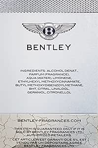 عطر انفينيت راش من بنتلي للرجال - او دو تويلت، 60 مل