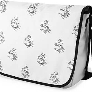 بوناميزون شنطة ماسنجر مدرسية مطبوعة رقميا للطلاب، شنطة كروس بودي وشنطة ساعي، شنطة كتف للمدرسة، العودة الى المدرسة، المقاس: 29 × 36 سم، ألوان متعددة