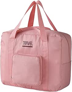 شنطة دفل للسفر بسعة كبيرة، شنطة دفل للسفر قابلة للطي ومقاومة للماء، شنطة تخزين خفيفة الوزن للاطفال والبنات والنساء