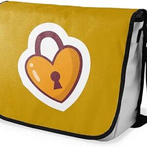 بوناميزون شنطة ماسنجر مدرسية مطبوعة رقميا للطلاب، شنطة كروس بودي وشنطة ساعي، شنطة كتف للمدرسة، العودة الى المدرسة، المقاس: 29 × 36 سم، ألوان متعددة