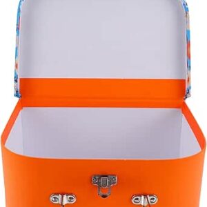 ستوبوك صندوق تخزين حقيبة صغيرة للامتعة والالعاب الصغيرة ديكور ريترو حقيبة دمى صغيرة محمولة باليد العاب الاطفال السفر منظم مكياج من خليط معدني عتيق مناديل صحية