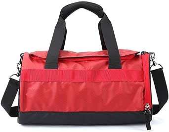 شنطة رياضية للترفيه، شنطة لياقة بدنية للرجال والنساء، شنطة سفر بفصل جاف ورطب، شنطة امتعة يدوية مع انبوب الاحذية، شنطة ماسنجر للكتف، شنطة سفر، من ميو، أسود