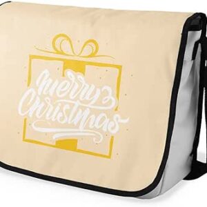 بوناميزون شنطة ماسنجر مدرسية مطبوعة رقميا للطلاب، شنطة كروس بودي وشنطة ساعي، شنطة كتف للمدرسة، العودة الى المدرسة، المقاس: 29 × 36 سم، ألوان متعددة