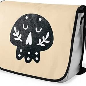 بوناميزون شنطة ماسنجر مدرسية مطبوعة رقميا للطلاب، شنطة كروس بودي وشنطة ساعي، شنطة كتف للمدرسة، العودة الى المدرسة، المقاس: 29 × 36 سم، ألوان متعددة