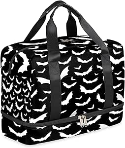 شنطة رياضية بتصميم زهرة عباد الشمس الصفراء مع مساحة تخزين للاحذية، شنطة دفل للسفر للرجال والنساء والاولاد والبنات والمراهقين طوال الليل واليوغا والتدريب، شنطة يد للتدريب، مقاس L, متعدد الألوان, L