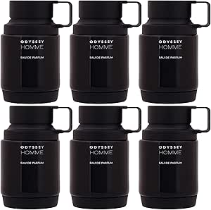 عطر ارماف - اوديسي هوم مين من بلاك ايديشن - او دي بارفان 100 مل عبوة 6 قطع - العنبر للرجال