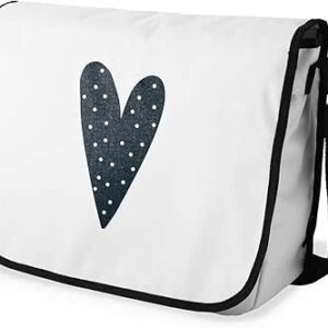 بوناميزون شنطة ماسنجر مدرسية مطبوعة رقميا للطلاب، شنطة كروس بودي وشنطة ساعي، شنطة كتف للمدرسة، العودة الى المدرسة، المقاس: 29 × 36 سم، ألوان متعددة