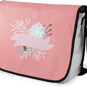 بوناميزون شنطة ماسنجر مدرسية مطبوعة رقميا للطلاب، شنطة كروس بودي وشنطة ساعي، شنطة كتف للمدرسة، العودة الى المدرسة، المقاس: 29 × 36 سم، ألوان متعددة