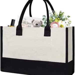 شنطة شاطئ كبيرة من ديرباج، شنطة سباحة كبيرة قابلة للطي، شنطة شاطئ للنساء، شنطة رياضية للترفيه، شنطة كتف مطرزة بحروف للتسوق، شنطة حمل، بيج، بيج