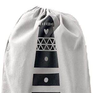 بوناميزون شنطة منتجات قطنية مطبوعة مع رباط، شنطة بقالة قابلة لاعادة الاستخدام، اكياس صديقة للبيئة وقابلة للتحلل البيولوجي، شنطة سفر، شنط تسوق، صديقة للبيئة، قابلة للطي، المقاس: 20×30 سم، قماش