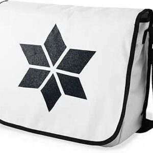 بوناميزون شنطة ماسنجر مدرسية مطبوعة رقميا للطلاب، شنطة كروس بودي وشنطة ساعي، شنطة كتف للمدرسة، العودة الى المدرسة، المقاس: 29 × 36 سم