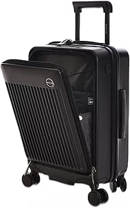 ماجيلان عربة كمبيوتر 1 قطعة 1996HA-20 فتحة امامية واحدة - اسود بولي كربونات PC