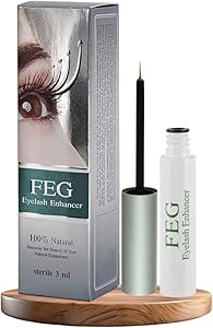 سيروم نمو الرموش الاكثر قوة طبيعي 100% من اف اي جي يعزز النمو السريع للرموش مصل لرموش اطول وأكثر سمكا إطالة محسن 3 مل