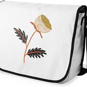 بوناميزون شنطة ماسنجر مدرسية مطبوعة رقميا للطلاب، شنطة كروس بودي وشنطة ساعي، شنطة كتف للمدرسة، العودة الى المدرسة، المقاس: 29 × 36 سم، ألوان متعددة