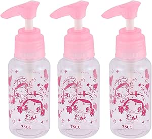 عبوة بخاخ مستحضرات التجميل للعطور السائل للسفر من زيدجو 75 سي سي سي 3 قطع باللون الوردي (SN: cf5 dc9 49d 94c b27)