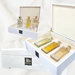 صندوق هدايا للعطور، مستطيلي، من بارو عود اند بيرفيومز