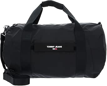تومي جينز شنط دافل اساسية للرجال, أسود, قياس واحد، البوليستر