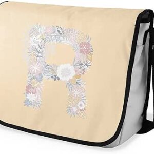 بوناميزون شنطة ماسنجر مدرسية مطبوعة رقميا للطلاب، شنطة كروس بودي وشنطة ساعي، شنطة كتف للمدرسة، العودة الى المدرسة، المقاس: 29 × 36 سم