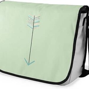 بوناميزون شنطة ماسنجر مدرسية مطبوعة رقميا للطلاب، شنطة كروس بودي وشنطة ساعي، شنطة كتف للمدرسة، العودة الى المدرسة، المقاس: 29 × 36 سم