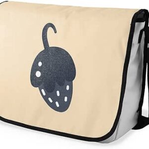 بوناميزون شنطة ماسنجر مدرسية مطبوعة رقميا للطلاب، شنطة كروس بودي وشنطة ساعي، شنطة كتف للمدرسة، العودة الى المدرسة، المقاس: 29 × 36 سم