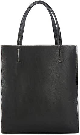 اكس ان كيه تي اف سي تي شنطة كروس للرجال من اس تي بي، شنطة كتف عصرية للرجال من جلد البولي يوريثين، شنطة يد كاجوال مركبة (اللون: اسود، المقاس: 30 × 11 × 34 سم)