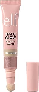 من اي.ال.اف هايلايتر سائل هالو جلو بيوتي واند لبشرة لامعة ومشرقة، تركيبة قابلة للبناء، نباتي ولم يتم اختباره على الحيوانات، كوارتز وردي، 10 مل